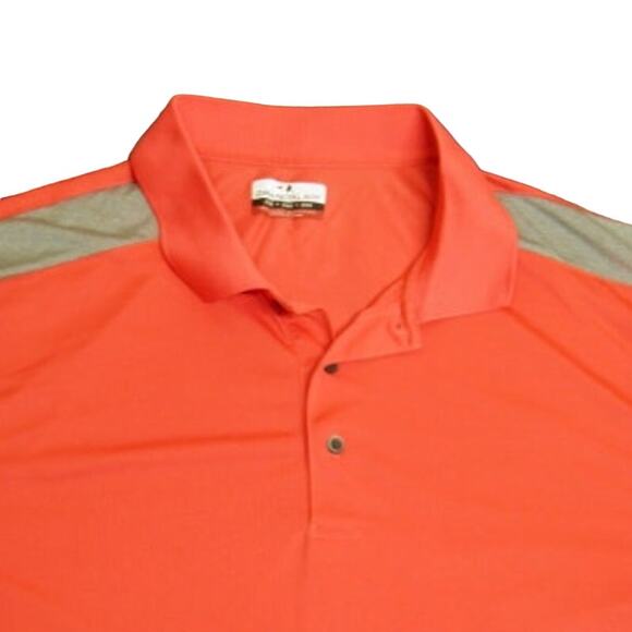 Grand Slam Mens 2XB Polyester Athletic Golf Collared Short Sleeve Polo Shirt - Picture 2 of 3